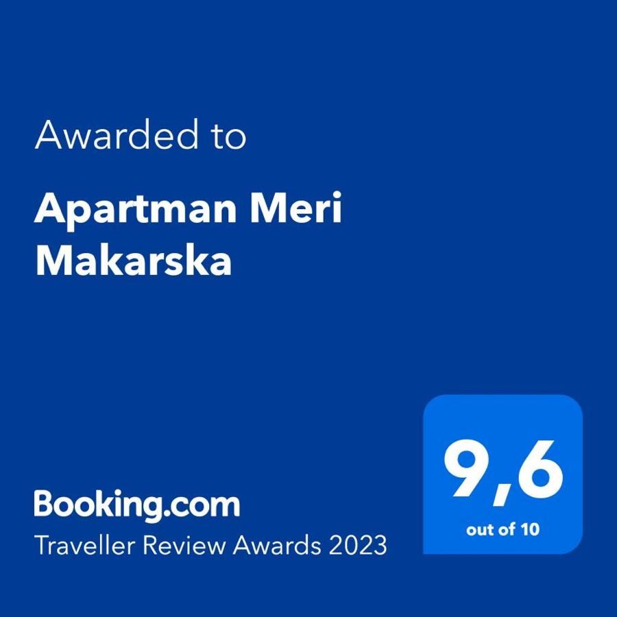 Apartman Meri Makarska Zewnętrze zdjęcie